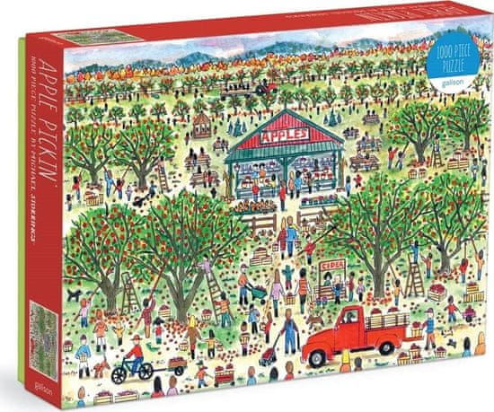 Galison Puzzle Zber jabĺk 1000 dielikov