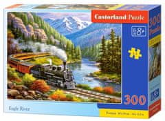 Castorland Puzzle Vlak Eagle River 300 dielikov