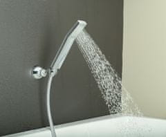 SAPHO , Ručná sprcha, 210mm, hranatá, ABS/chróm, 1204-08