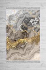 Conceptum Hypnose Koberec Marble 120x180 cm šedý/zlatý