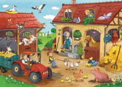 Ravensburger Puzzle Práca na farme 2x12 dielikov