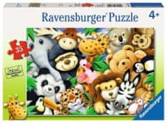 Ravensburger Puzzle Plyšové hračky 35 dielikov