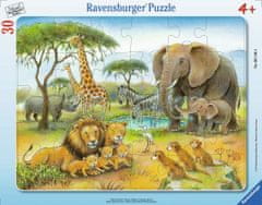 Ravensburger Puzzle Africké zvieratá 30 dielikov
