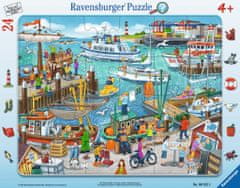 Ravensburger Puzzle Deň v prístave 24 dielikov