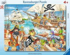 Ravensburger Puzzle Bitka na šírom mori 36 dielikov