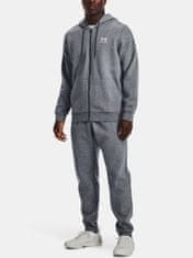 Under Armour Mikina UA Essential Fleece FZ Hood-GRY L