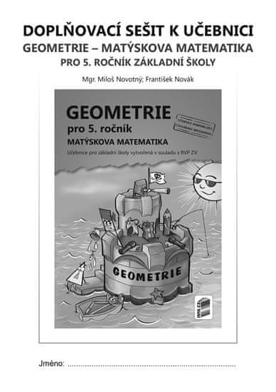 František Novák: Doplňkový sešit k učebnici Geometrie pro 5. ročník