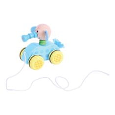 Bigjigs Toys Ťahacia hračka na povrázku sloníča