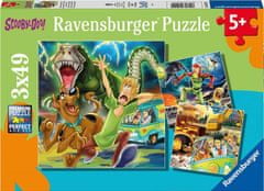 Ravensburger Puzzle Scooby Doo: 3 nočné mory 3x49 dielikov