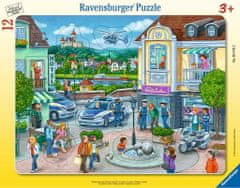 Ravensburger Vkladačka Policajný zásah 12 dielikov