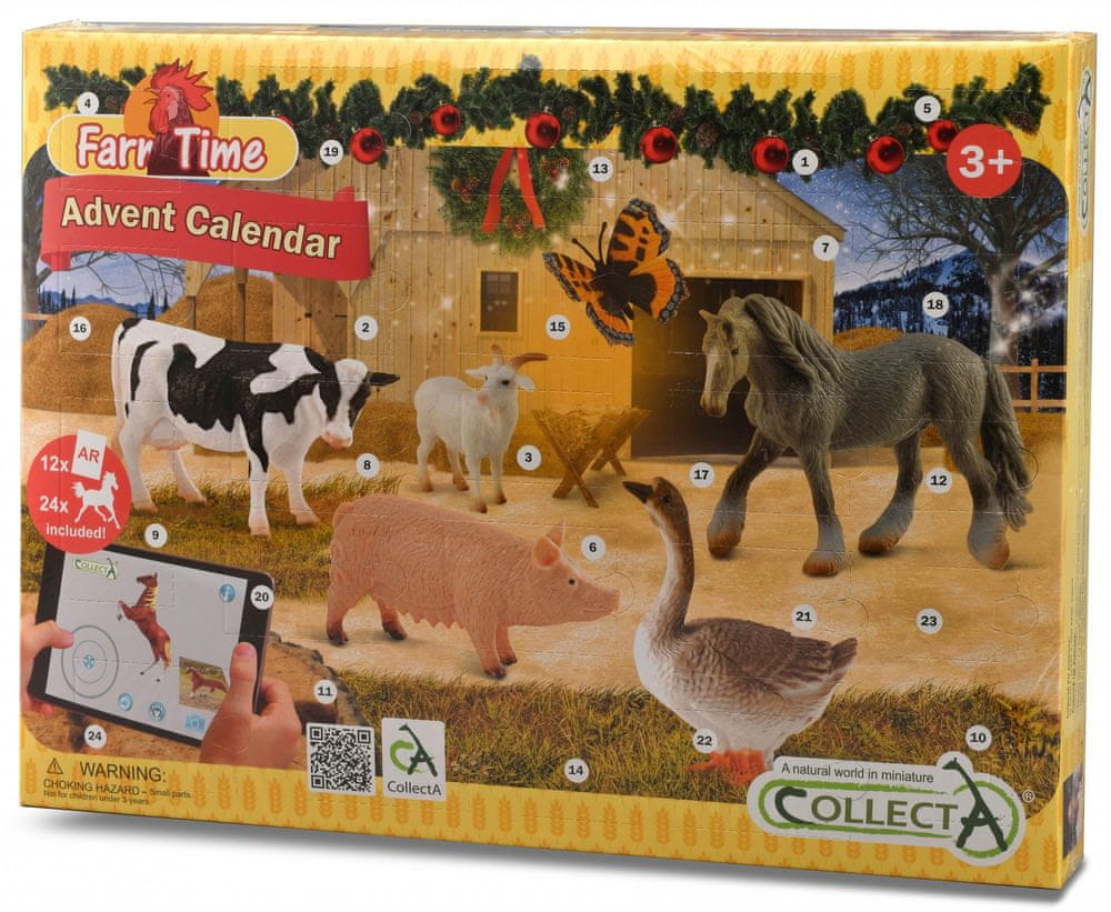 Mac Toys Adventný kalendár farma a kone