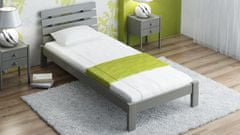 eoshop Drevená posteľ Klara 90x200 + rošt ZADARMO (Farba dreva: Borovica)