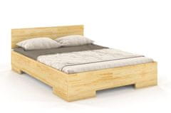 eoshop Drevená posteľ s úložným priestorom SPECTRUM Maxi&ST, borovica (Rozmer: 200x200 cm, Farba: Prírodná)