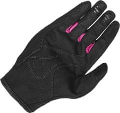 TXR Dámske rukavice na motorku Prime čierno-ružové M