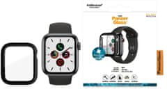 PanzerGlass ochrana obrazovky pro Apple Watch 4/5/6/sa, 40mm, Full Body, čierna