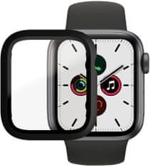 PanzerGlass ochrana obrazovky pro Apple Watch 4/5/6/sa, 40mm, Full Body, čierna