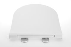 SAPHO , AVVA Slim WC sedátko s pomalým zatváraním, biela/chróm, 100787