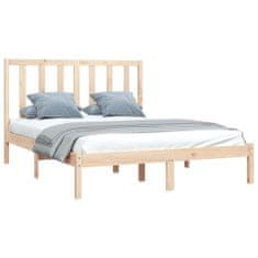 Vidaxl Rám postele, masívne borovicové drevo, 150x200 cm, veľkosť King Size