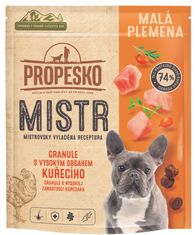 Propesko MISTR MINI granule s čerstvou kuracinou 4x 1,5kg