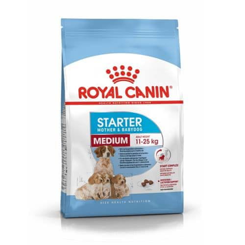 Royal Canin SHN MEDIUM STARTER M&B 4Kg -pre suky stredných plemien a ich šteňatá