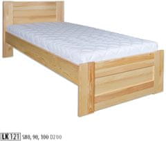 eoshop Drevená posteľ 80x200 LK121 (Farba dreva: Borovica)