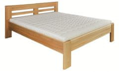 eoshop Drevená posteľ 200x200 buk LK111 (Farba dreva: Koniak)