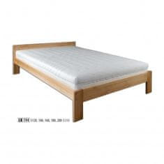 eoshop Drevená posteľ 140x200 buk LK194 (Farba dreva: Buk prírodný)