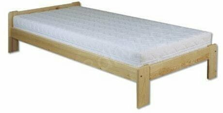 eoshop Drevená posteľ 80x200 LK123 (Farba dreva: Dub)