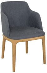 eoshop Jedálenská stolička kt188 masív buk (Farba dreva: Koniak, Farba čalúnenie: Sab994)