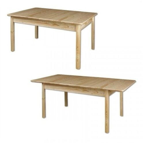 eoshop Rozkladacia stôl ST102 S140(180) masív (Farba dreva: Orech)
