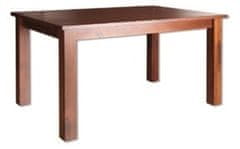 eoshop Jedálenský stôl ST170 S160 masív buk (Farba dreva: Gray, Hrana stola: S5)