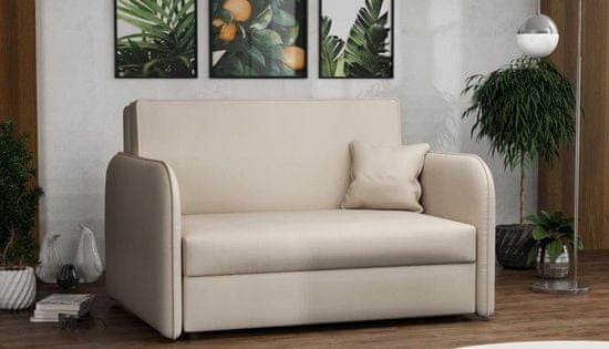 eoshop Rozkladacie kreslo Vivian Loft II Mono 232 béžová