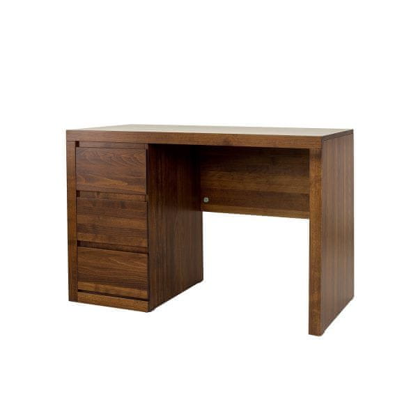 eoshop Písací stôl BR401,120x80x60, buk (Farba dreva: Koniak)