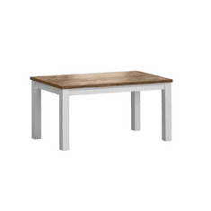 KONDELA Stôl STD, rozkladacia, sosna andersen / dub lefkas160-203x90 cm, , PROVANCE