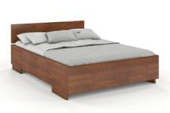 eoshop Drevená posteľ Bergman High&Long, dlhšia 20cm, buk (Rozmer: 120x220 cm, Farba: Orech)