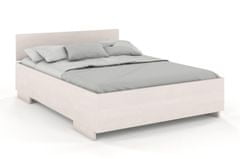 eoshop Drevená posteľ Bergman High&Long, dlhšia 20cm, buk (Rozmer: 180x220 cm, Farba: Biela)
