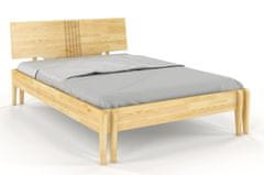 eoshop Drevená posteľ POZNAŇ, borovica (Rozmer: 120x200 cm, Farba: Prírodná)