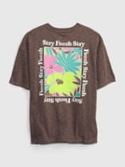 Gap Detské tričko s potlačou Stay Fresh XL