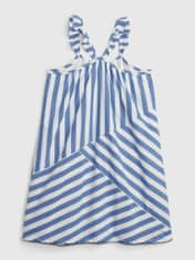 Gap Detské pásikavé šaty XS