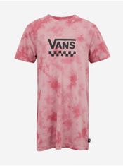 Vans Ružové dievčenské batikované šaty VANS Cloud Wash 164