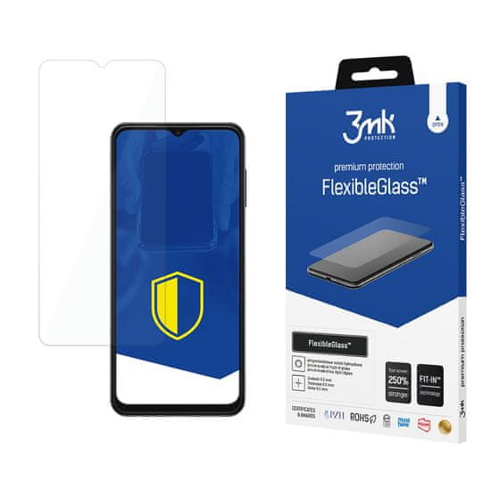 3MK Ochranné hybridné sklo 3mk FlexibleGlass pre Samsung Galaxy A13 - Transparentná KP20814