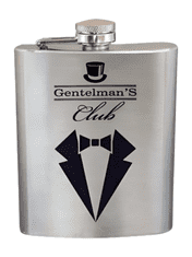 KORY Nerezová ploskačka Gentleman club 240ml