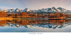 tvorme pohľadnica panoráma Vysoké Tatry k11 (zrkadlenie)