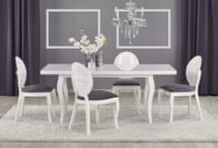 Halmar Rozkladacia jedálenský stôl Mozart 160/240cm, biela