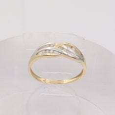 Amiatex Zlatý prsteň 87993, 56, 1.2 G