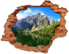 Wallmuralia.sk Nálepka fototapeta 3D Morské oko tatry 90x70 cm