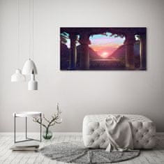 Wallmuralia.sk Foto obraz akryl do obývačky Východný architektúra 100x50 cm 2 prívesky