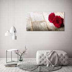 Wallmuralia.sk Foto obraz akryl do obývačky Ruže na strome 100x50 cm 2 prívesky
