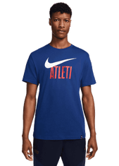 Nike Tričko ATLETICO MADRID Swoosh navy Velikost: M