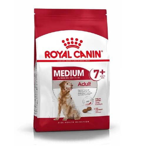 Royal Canin SHN MEDIUM ADULT 7+ 15kg -pre psov stredných plemien starších ako 7 rokov